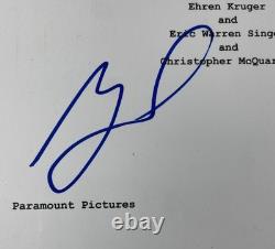 Glen Powell Signed Top Gun Maverick Complete Movie Script Autograph JSA COA