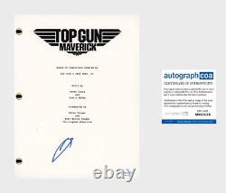 Glen Powell'Top Gun Maverick' Signed Full Movie Script'Hangman' ACOA
