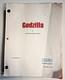 Godzilla Original Movie Script Screenplay Draft Cinephonic Ent. Unproduced