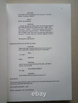 Good Will Hunting (1998) FYC Movie Script