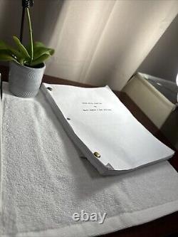 Good Will Hunting Movie Script Screenplay RARE