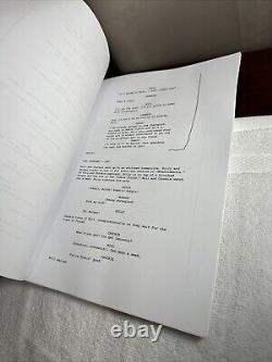 Good Will Hunting Movie Script Screenplay RARE