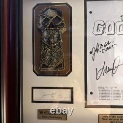 Goonies Cast Signed Framed Script Autographed JSA COA Corey Feldman Movie Goonies Cast Signed Framed Script Autographed JSA COA Corey Feldman Movie