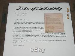 Greta Garbo Original 1927 Signed MGM Movie Contract. PSA/DNA Full letter coa