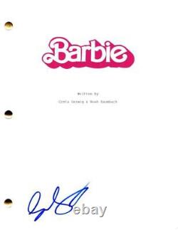 Greta Gerwig Signed Autograph Barbie Full Movie Script Screenplay Ryan Gosling