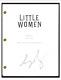 Greta Gerwig Signed Autographed Little Women Movie Script Screenplay Coa