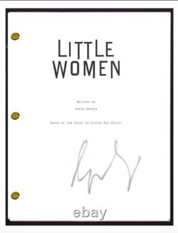 Greta Gerwig Signed Autographed LITTLE WOMEN Movie Script Screenplay COA