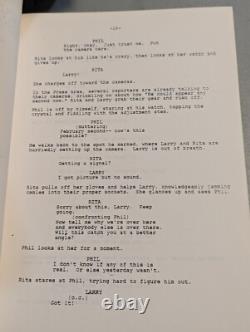 Groundhog Day 1993 Original Movie Script Bill Murray