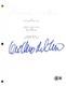 Guillermo Del Toro Signed Frankenstein Full Script Authentic Autograph Beckett
