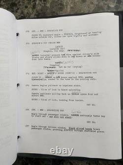 HALLOWEEN 4 Early Draft/Unproduced Movie Script. RARE Michael Myers Prop