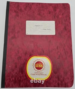 HANGAR 18 / Ken Pettus 1980 Movie Script Screenplay, UFO alien crash Sci-Fi film