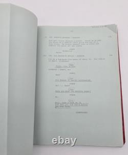 HANGAR 18 / Ken Pettus 1980 Movie Script Screenplay, UFO alien crash Sci-Fi film