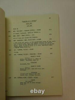 HANGING BY A THREAD / Adrian Spies 1978 TV Movie Script, Sam Groom & Patty Duke