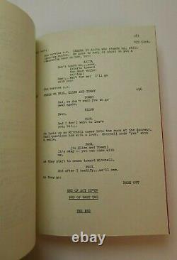 HANGING BY A THREAD / Adrian Spies 1978 TV Movie Script, Sam Groom & Patty Duke