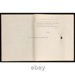 HARDCORE Original Movie Script 108p 8x10 in. 1979 Paul Schrader, George C