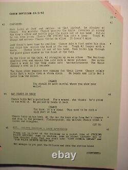 HARD TARGET 1993 movie script and production archive / JEAN-CLAUDE VAN DAMME