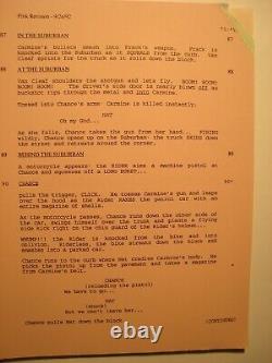 HARD TARGET 1993 movie script and production archive / JEAN-CLAUDE VAN DAMME