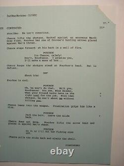 HARD TARGET 1993 movie script and production archive / JEAN-CLAUDE VAN DAMME