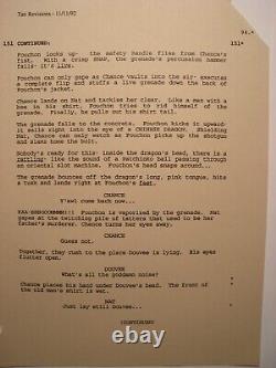 HARD TARGET 1993 movie script and production archive / JEAN-CLAUDE VAN DAMME