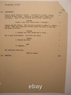 HARD TARGET 1993 movie script and production archive / JEAN-CLAUDE VAN DAMME