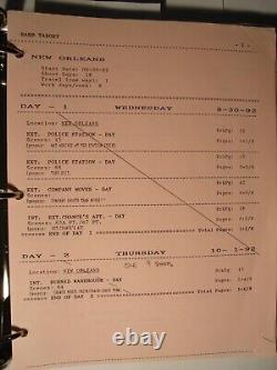 HARD TARGET 1993 movie script and production archive / JEAN-CLAUDE VAN DAMME