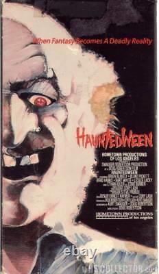 HAUNTEDWEEN / 1989 Movie Script Screenplay, Vintage Horror Slasher Cult Film
