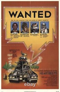 HEARTBEEPS / John Hill 1980 Screenplay, ANDY KAUFMAN household robot Sci-Fi film