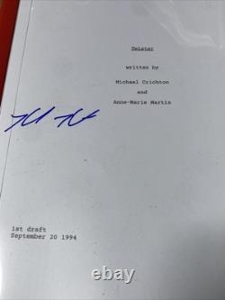 HELEN HUNT SIGNED AUTOGRAPH Twister MOVIE SCRIPT Official Pix COA