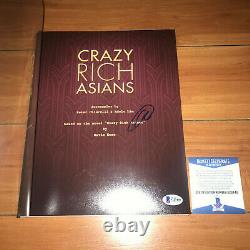 HENRY GOLDING SIGNED CRAZY RICH ASIANS FULL 115 PAGE MOVIE SCRIPT with BECKET COA