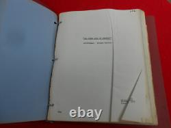 HERMAN RAUCHER-THE OTHER SIDE OF MIDNIGHT-SCREENPLAY-FILM SCRIPT-WithREVISIONS