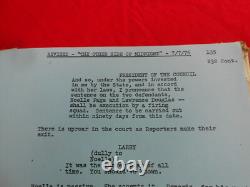 HERMAN RAUCHER-THE OTHER SIDE OF MIDNIGHT-SCREENPLAY-FILM SCRIPT-WithREVISIONS