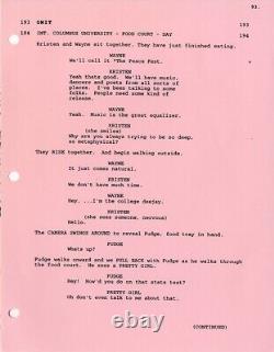 HIGHER LEARNING (Jan 26, 1994) Film script for John Singleton film