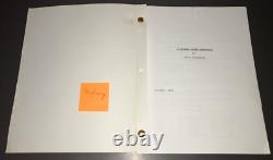 HIGHWAY 1998 Original Movie Script Jared Leto Jake Gyllenhaal Early Draft COA