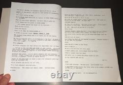 HIGHWAY 1998 Original Movie Script Jared Leto Jake Gyllenhaal Early Draft COA