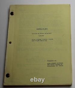 HIGHWAY TO HELL / Brian Helgeland 1989 Movie Script Screenplay, B Horror Comedy