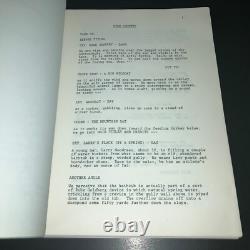 HIGH COUNTRY 1981 Original Movie Script Dean Riesner First Draft Aaron Russo COA