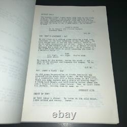 HIGH COUNTRY 1981 Original Movie Script Dean Riesner First Draft Aaron Russo COA