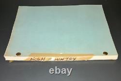 HIGH COUNTRY 1981 Original Movie Script Dean Riesner First Draft Aaron Russo COA