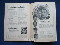 HOLLYWOOD COOKIE BOOK Recipes 1936 C. LOMBARD, S. TEMPLE, C. COLBERT, etc