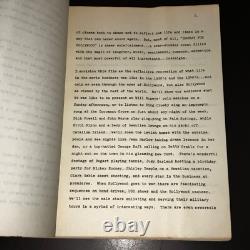 HOORAY FOR HOLLYWOOD (1975) Jack Haley Jr. WB Film History Proposal Script COA