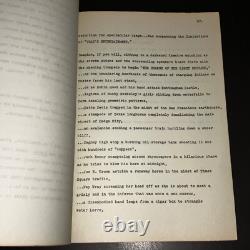 HOORAY FOR HOLLYWOOD (1975) Jack Haley Jr. WB Film History Proposal Script COA