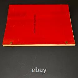 HOORAY FOR HOLLYWOOD (1975) Jack Haley Jr. WB Film History Proposal Script COA HOORAY FOR HOLLYWOOD (1975) Jack Haley Jr. WB Film History Proposal Script COA