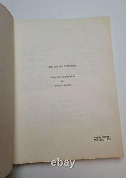 HOUR OF THE GUN / Edward Anhalt 1964 Screenplay, James Garner, Western film