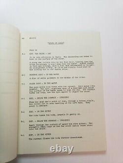 HOUSE OF CARDS / Harriet Frank Jr. 1967 Screenplay, Orson Welles mystery film
