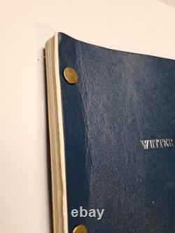HTF 80s Winter Roses Rosemont Film Movie Script Bill Rebane 1st Draft Screenplay