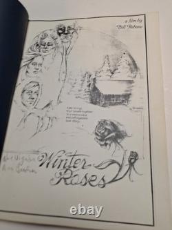 HTF 80s Winter Roses Rosemont Film Movie Script Bill Rebane 1st Draft Screenplay