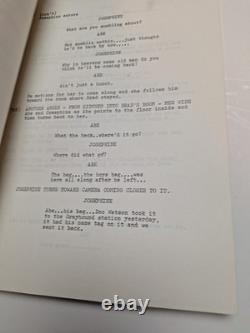 HTF 80s Winter Roses Rosemont Film Movie Script Bill Rebane 1st Draft Screenplay