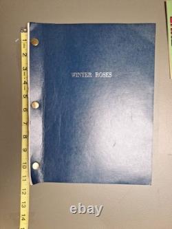 HTF 80s Winter Roses Rosemont Film Movie Script Bill Rebane 1st Draft Screenplay