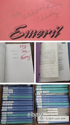 HUGE One of A Kind Lot of Katy Selverstone Career Movie & TV Scripts Drew Carey