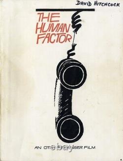 HUMAN FACTOR, THE (1978) Vintage original film script adapted by Tom Stoppard